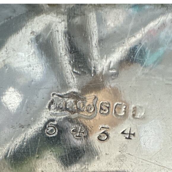 Marples & Co Sheffield Electroplated Gold Silverplate Serving Plate - Picture 6 of 8